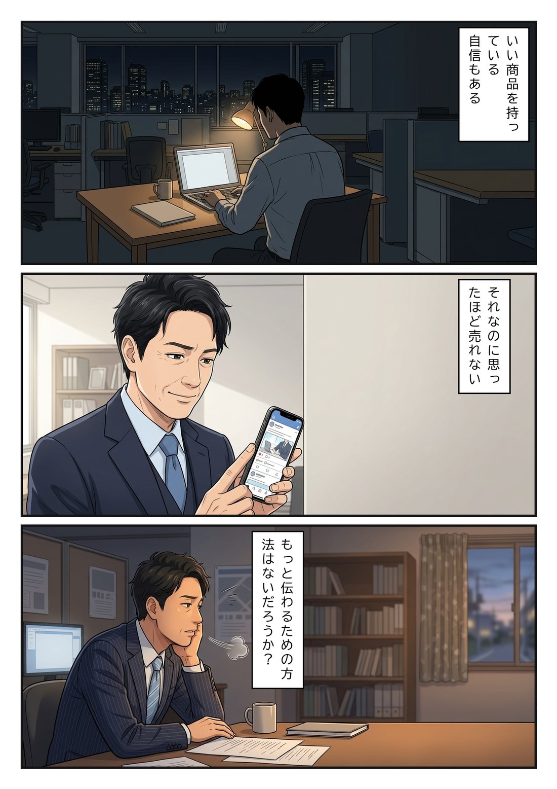 マンガ 1ページ目