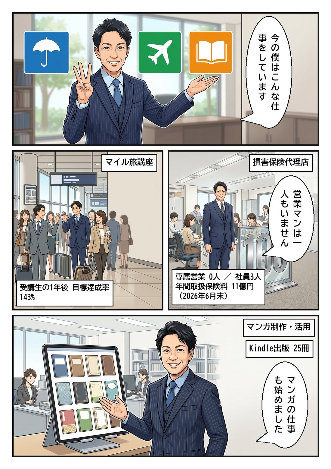 マンガ 3ページ目